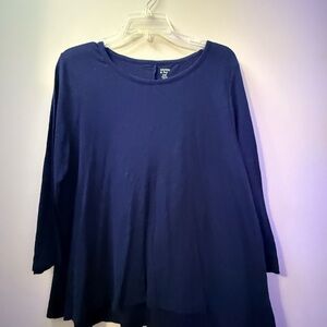 Women's Navy Blue Top